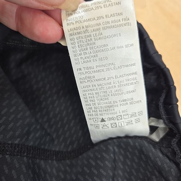 Bellwether Cycling Shorts XXL Black Red Blue Padded Bike Model 5691 - Picture 8 of 11